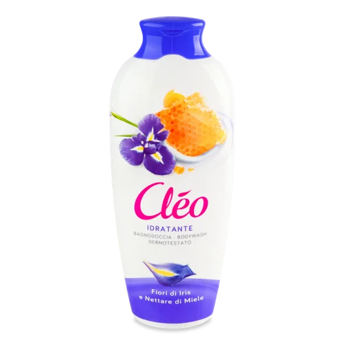 Гель для Душу Квіти Ірису Та Медовий Нектар Cleo, 750мл