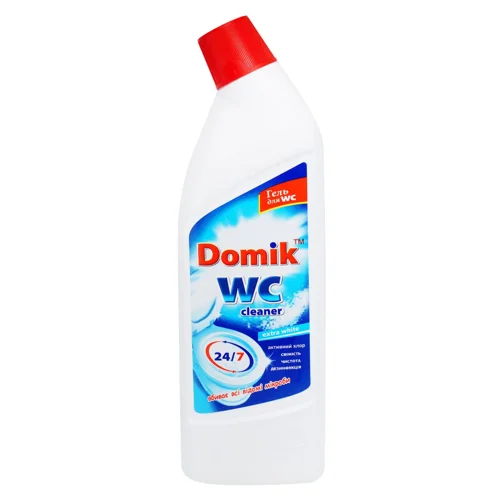 Гель для унітазів Domik Expert активний хлор 1л
