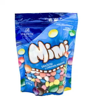 Драже Magnetic з молочного шоколаду Mimi 230г