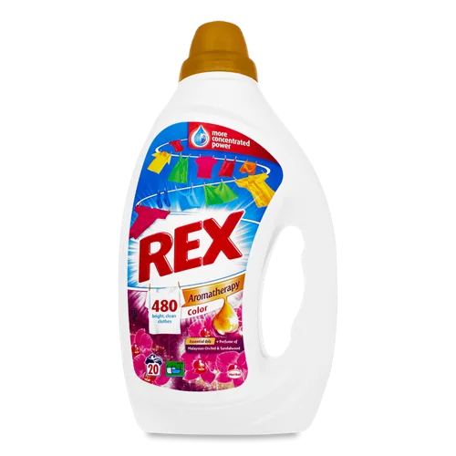 Гель для Прання Aromatherapy Color Rex, 1л, для кольорових тканин