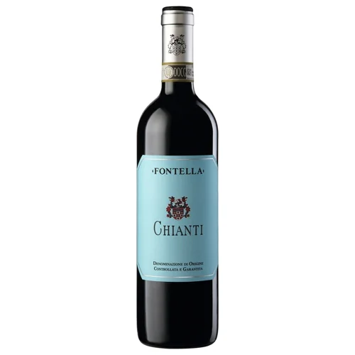 Вино Fontella Chianti червоне сухе 12,5% 0,75л