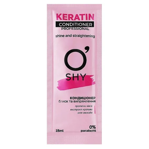 Кондиціонер для волосся O'Shy Keratin саше 15мл