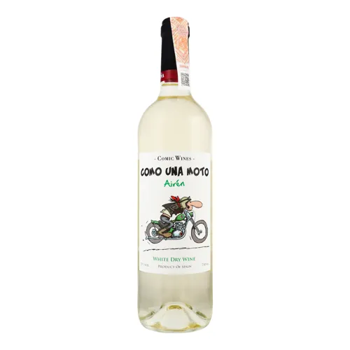Вино Como Una Moto Airen White Dry біле сухе 11% 0,75л