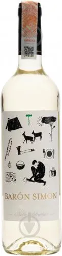 Вино біле н/сол Вайт Семі-Світ, Baron Simon 0,75л