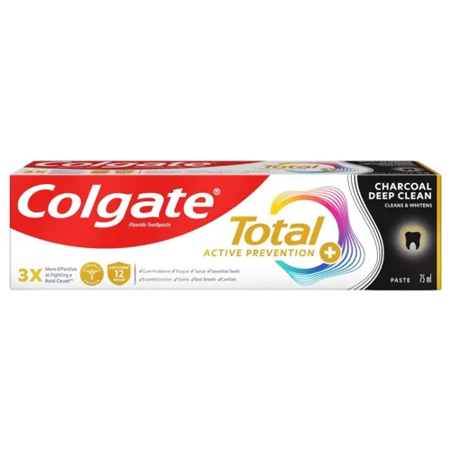 Зубна паста Colgate Total Charcoal & Clean 75мл