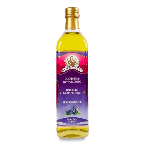 Олія Donna Sofia з виноградних кісточок,750мл