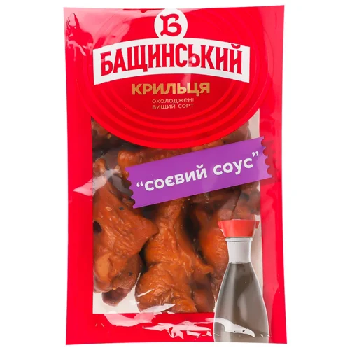 Крильця Бащинський Соєвий соус копчено-варені