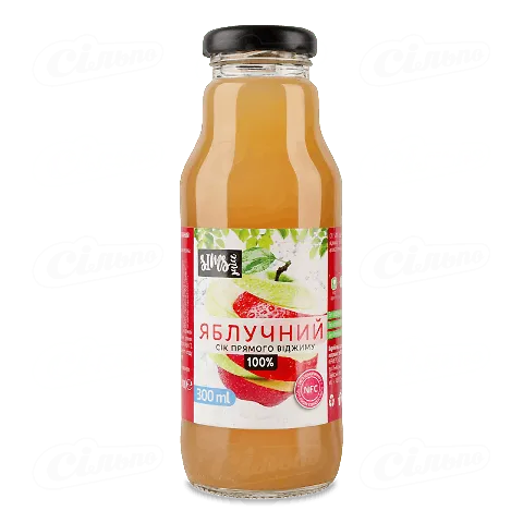 Сік Sims Juice яблучний, 300мл