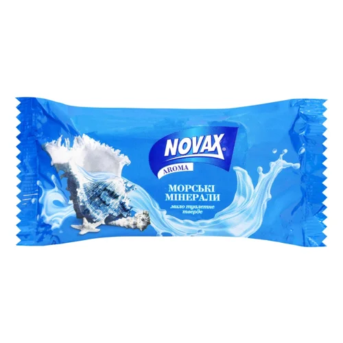 Мило тверде Novax Aroma Морські мінерали 140г