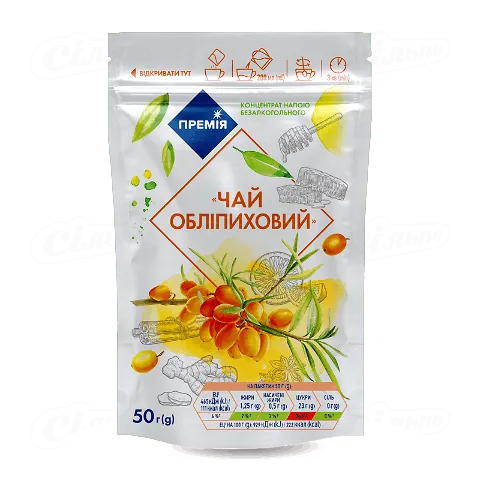 Чай «Премія»® обліпиховий концентрований д/п, 50г