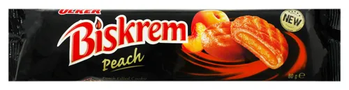 Печиво з персиковою начинкою Peach Biskrem Ulker м/у 80г