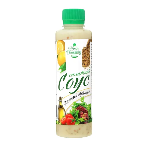 Соус Fresh Dressing салатний лимон і горчица