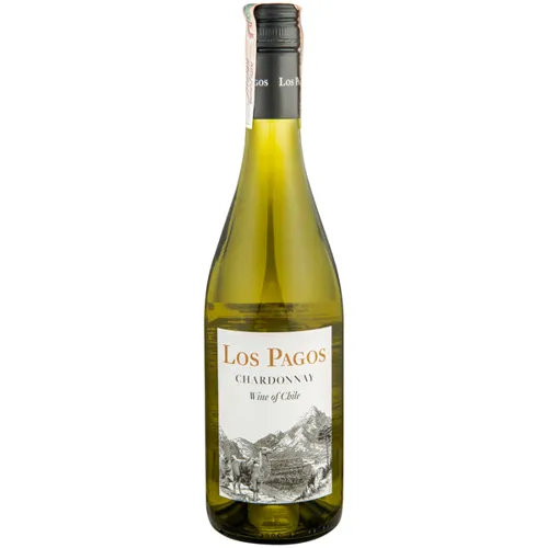 Вино Los Pagos Chardonnay біле сухе 13% 0,75л