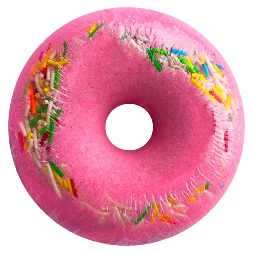 Бомбочка для ванни Milky Dream Пінний Donut Raspberries and Blueberries 140г