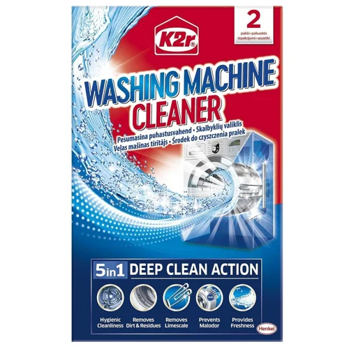 Очисник для пральної машини K2r Deep Clean Action 5in1 2*75г