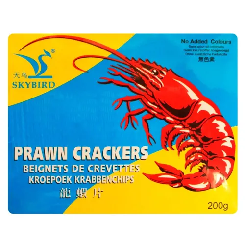 Чіпси смак креветок червоні ТМ Skybird