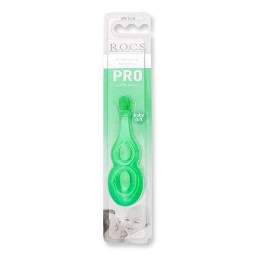 Зубна Щітка Для Дітей 0-3 Років М'яка Pro R.O.C.S., 1шт