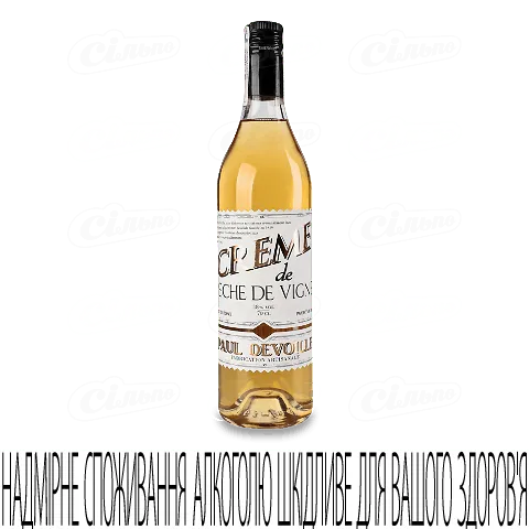 Лікер Paul Devoille Peach, 0,7л