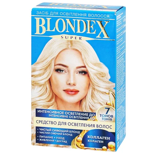 Засіб Blondex Super Колаген для освітлення волосся 90г