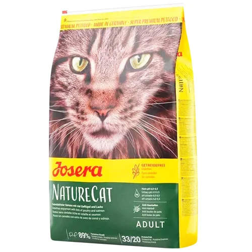 Корм сухий Josera NatureCat з домашньою птицею та лососем для котів 2кг
