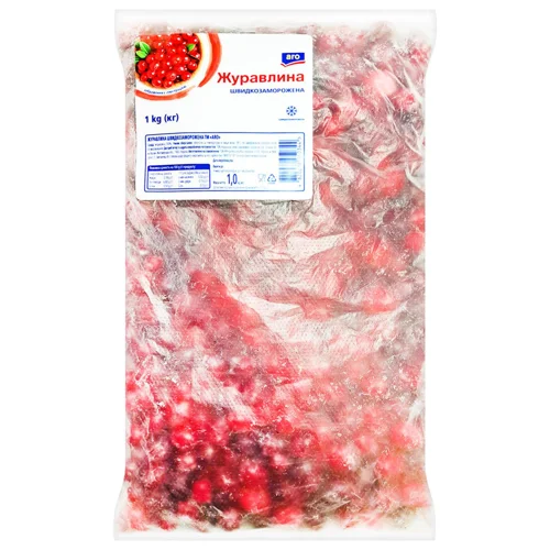 Журавлина Aro швидкозаморожена 1кг