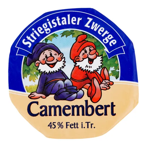 Сир 45% м'який з пліснявою Camembert Striegistaler Zwerge м/у 125г