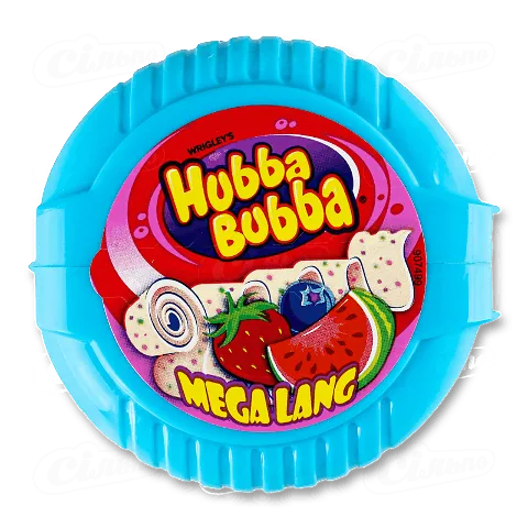 Гумка жувальна Hubba Bubba Tape Triple Mix В*, 56г