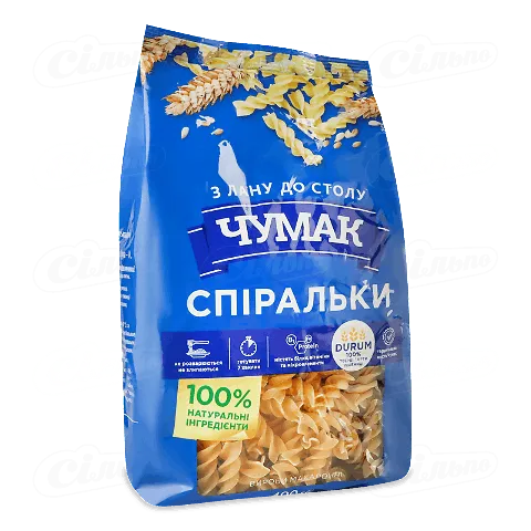 Макаронні вироби Чумак Спіральки 400г