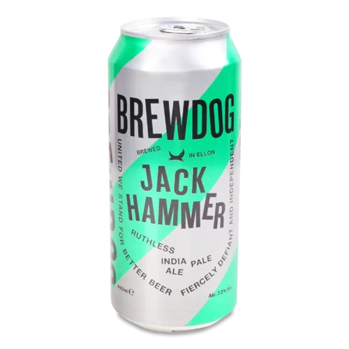 Пиво BrewDog Jack Hammer світле з/б