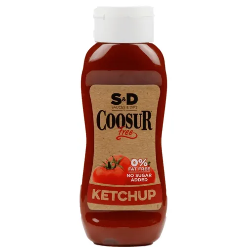 Кетчуп CoosuR томатний без цукру 450г