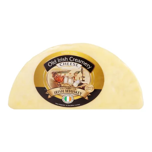Сир 55.8% Чеддер з ірландським віскі Old Irish Creamery кг