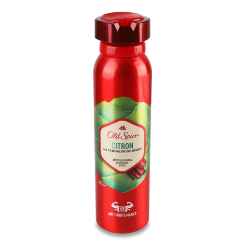 Дезодорант-антиперспірант Аерозольний Citron Old Spice, 150 мл
