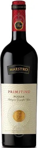 Вино червоне сухе Maestro "Primitivo" Puglia 0.75л