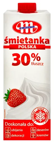 Вершки Mlekovita т/б 30% 1л