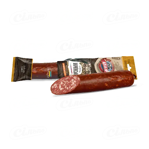 Ковбаса Алан Українська варено-копчена вищого ґатунку, 350г