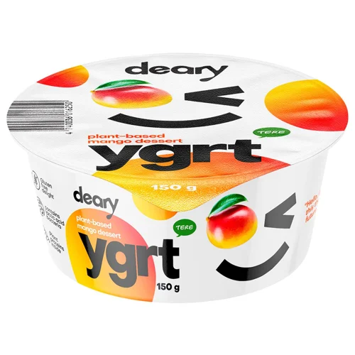 Десерт Deary на рослинній основі зі смаком манго 150г