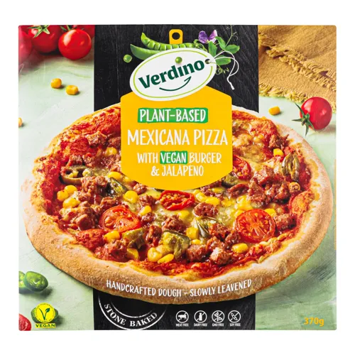 Піца рослинна заморожена Mexicana Verdino 370г