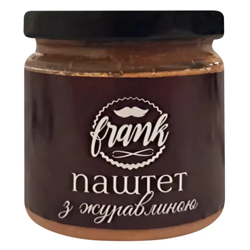 Паштет Frank з журавлиною 200г