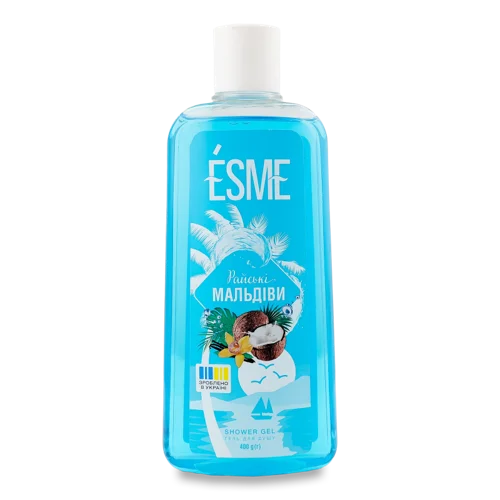 Гель для Душу Райські Мальдіви, 400 г, Esme