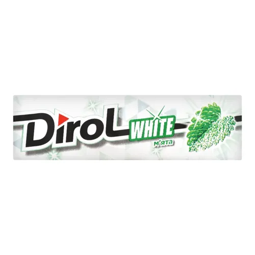 Гумка жувальна без цукру М'ята White Dirol м/у 14г