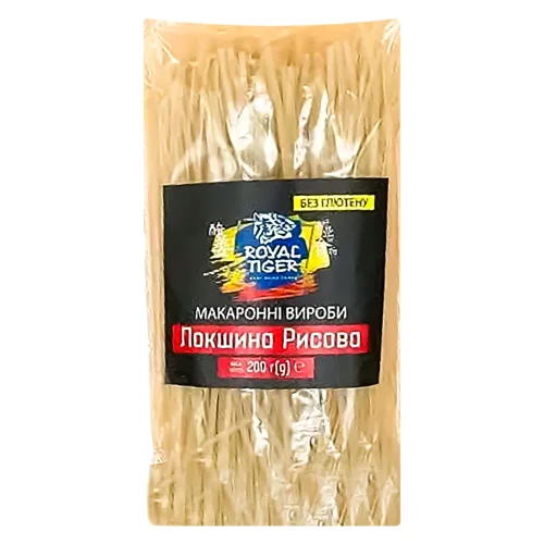Макаронні вироби Royal Tiger Локшина рисова 200г