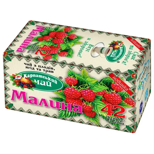 Чай трав'яний Карпатський Чай Малина 2г*42шт