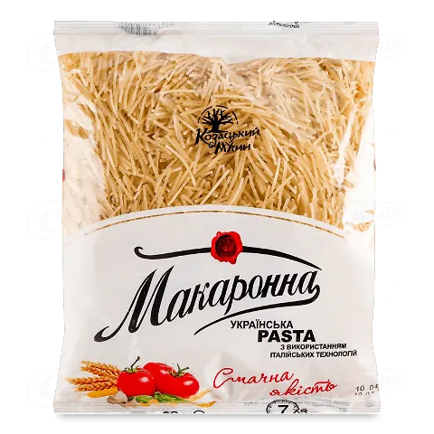 Макарони «Козацький млин» вермішель, 800г
