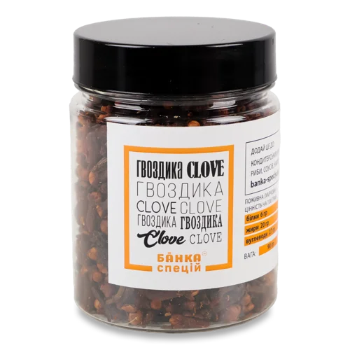 Гвоздика, Спеції, Залізна Банка, 90г