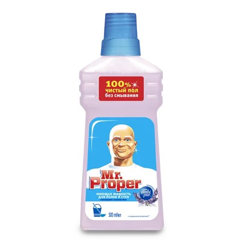 Миючий Засіб Для Підлоги Та Стін Лавандовий Спокій Mr.Proper, 500мл