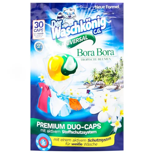 Капсули для прання Waschkonig Universal Bora Bora 30шт
