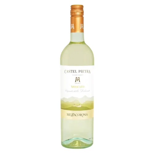 Вино Castel Pietra Moscato IGT біле сухе 12% 0,75л