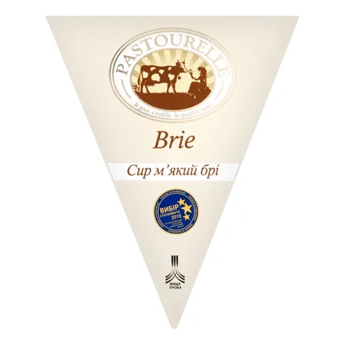 Сир 50% м'який Brie Pastourelle 125г
