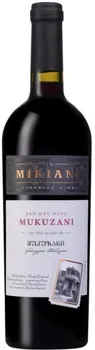 Вино Miriani Мукузани червоне сухе 0.75л 12%
