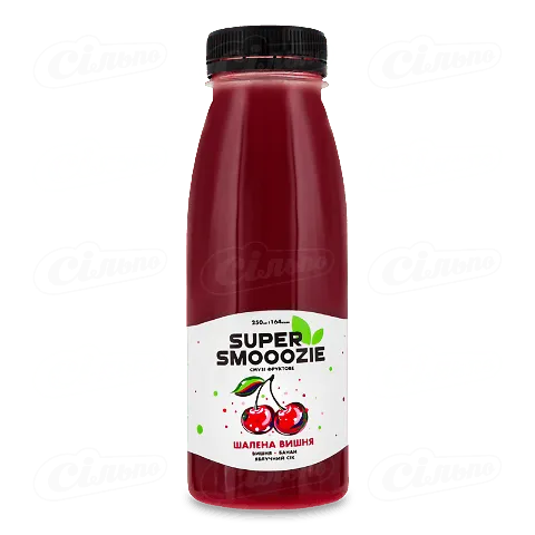 Смузі Super Smooozie «Шалена Вишня», 0,25л